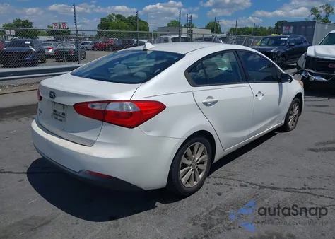 2014 Kia Forte Lx z USA, uszkodzony, nr VIN KNAFX4A61E5055158